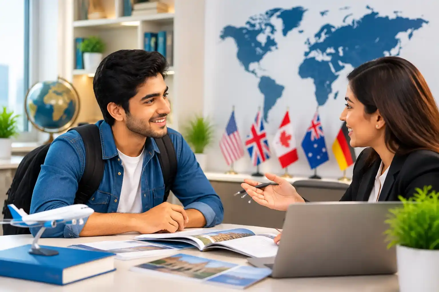Admission counseling services in Peshawar helping Pakistani students with international university admissions and study abroad guidance