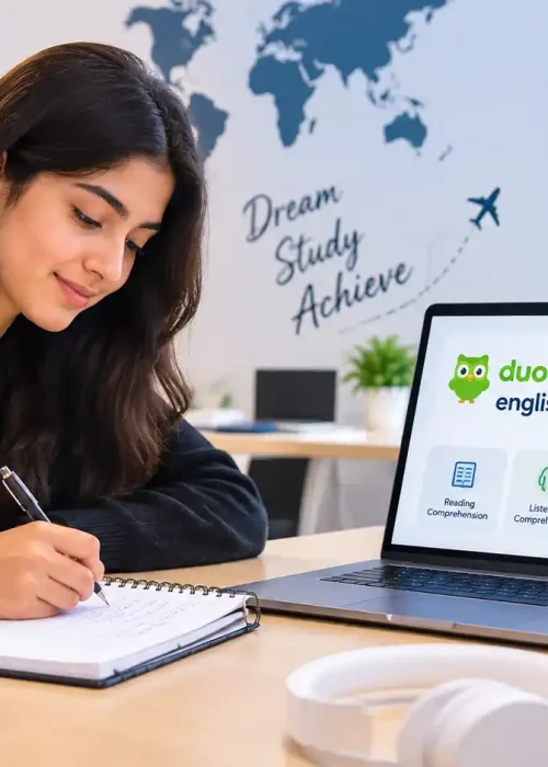 Duolingo English Test coaching in Peshawar for students preparing for international university admissions